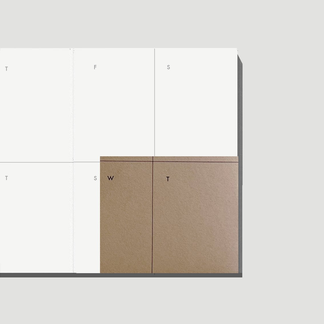 Weekly Planner Notebook / A6