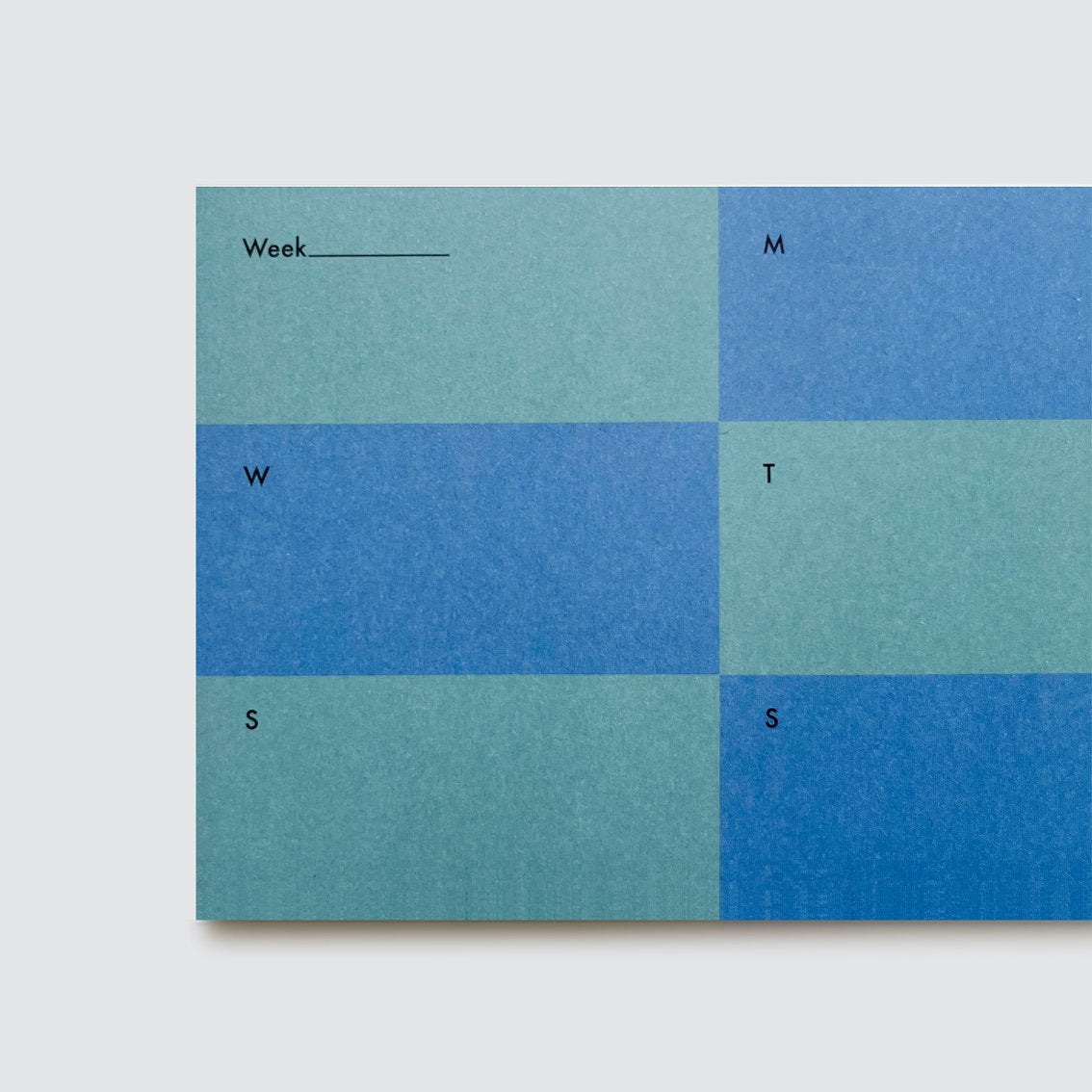 Weekly Planner Block