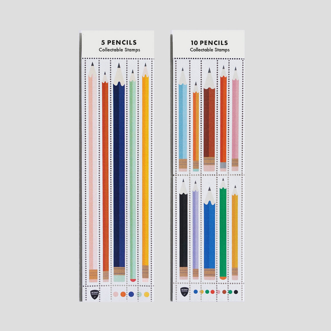 Pencils Stamp Set