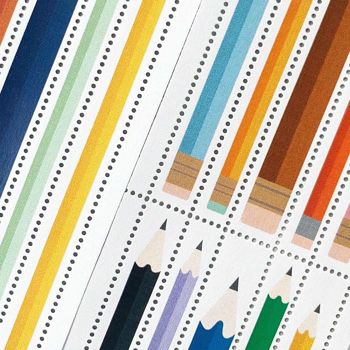 Pencils Stamp Set