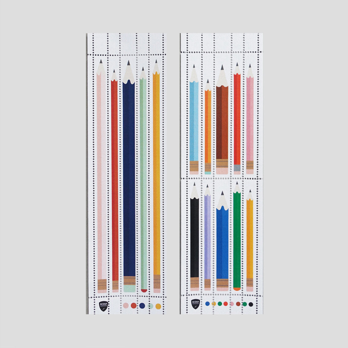 Pencils Stamp Set