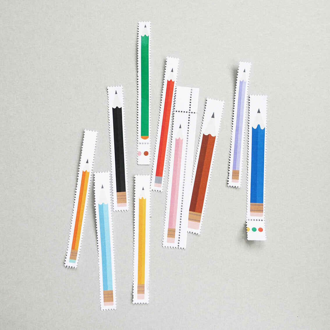 Pencils Stamp Set