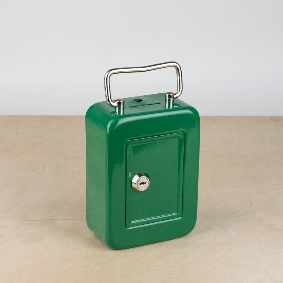 Vertical Cash Box / Green