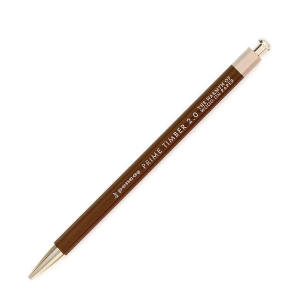 Prime Timber Mechanical Pencil with Sharpener / Brown