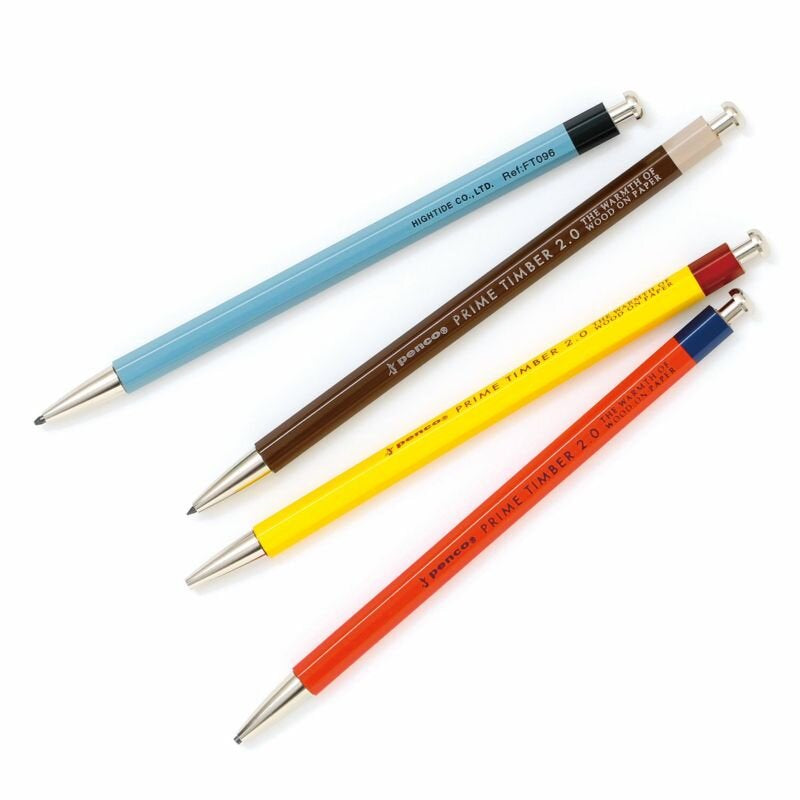 Prime Timber Mechanical Pencil with Sharpener / Brown