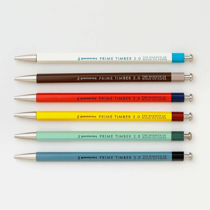 Prime Timber Mechanical Pencil with Sharpener / Brown