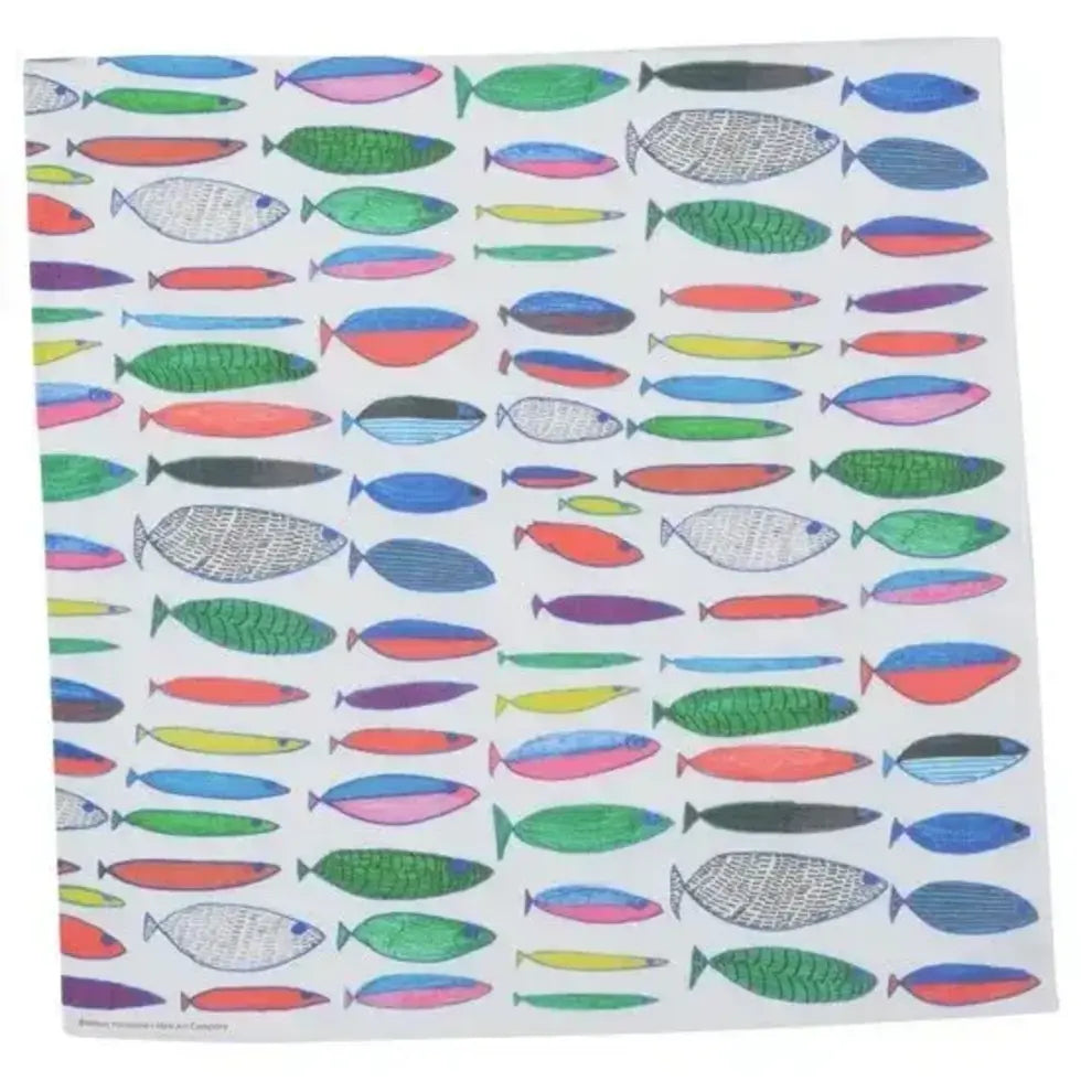 Cotton Fish Handkerchief