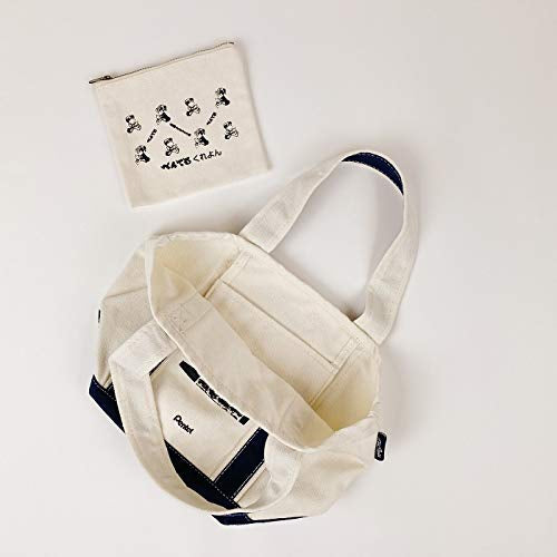 OLD RESTA 2-IN-1 JAPANESE STATIONERY Mini TOTE BAG / Pentel Crayon