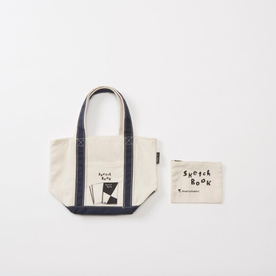 OLD RESTA 2-IN-1 JAPANESE STATIONERY Mini TOTE BAG / Maruman