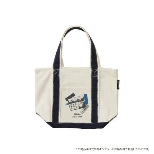 Old Resta 2-in-1 Stationery Small Tote Bag / Tepra Label Maker Design