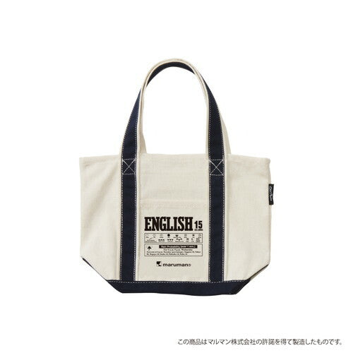 Old Resta 2-in-1 Stationery Small Tote Bag / English Notebook
