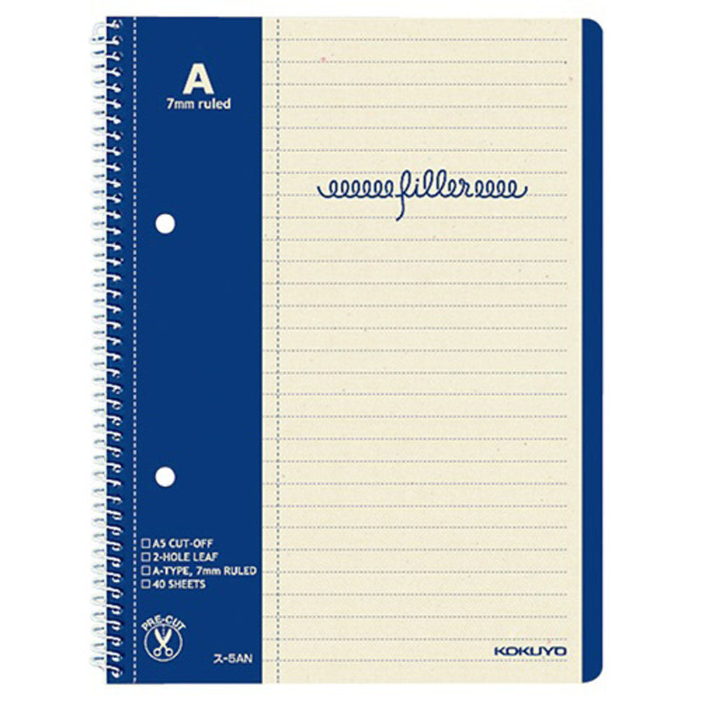 Kokuyo Filler Notebook / A5 / Ruled