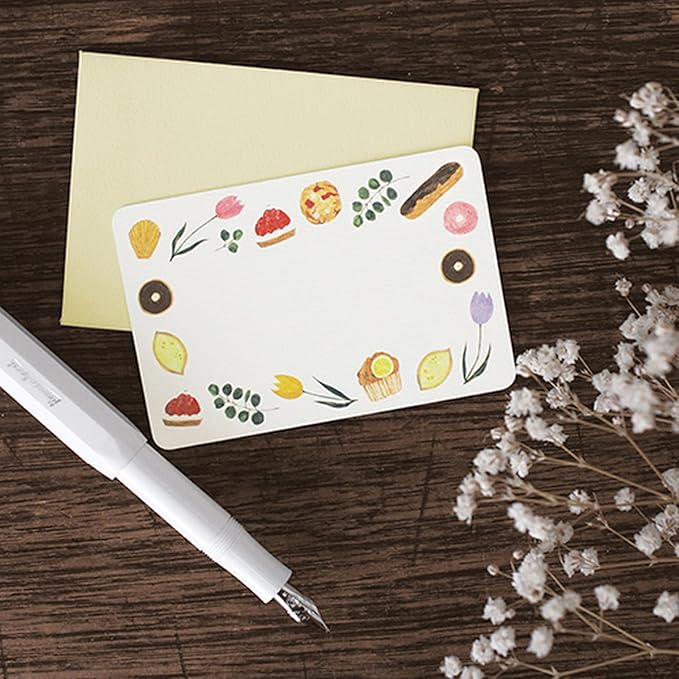 Mini Note Card Set / Baking