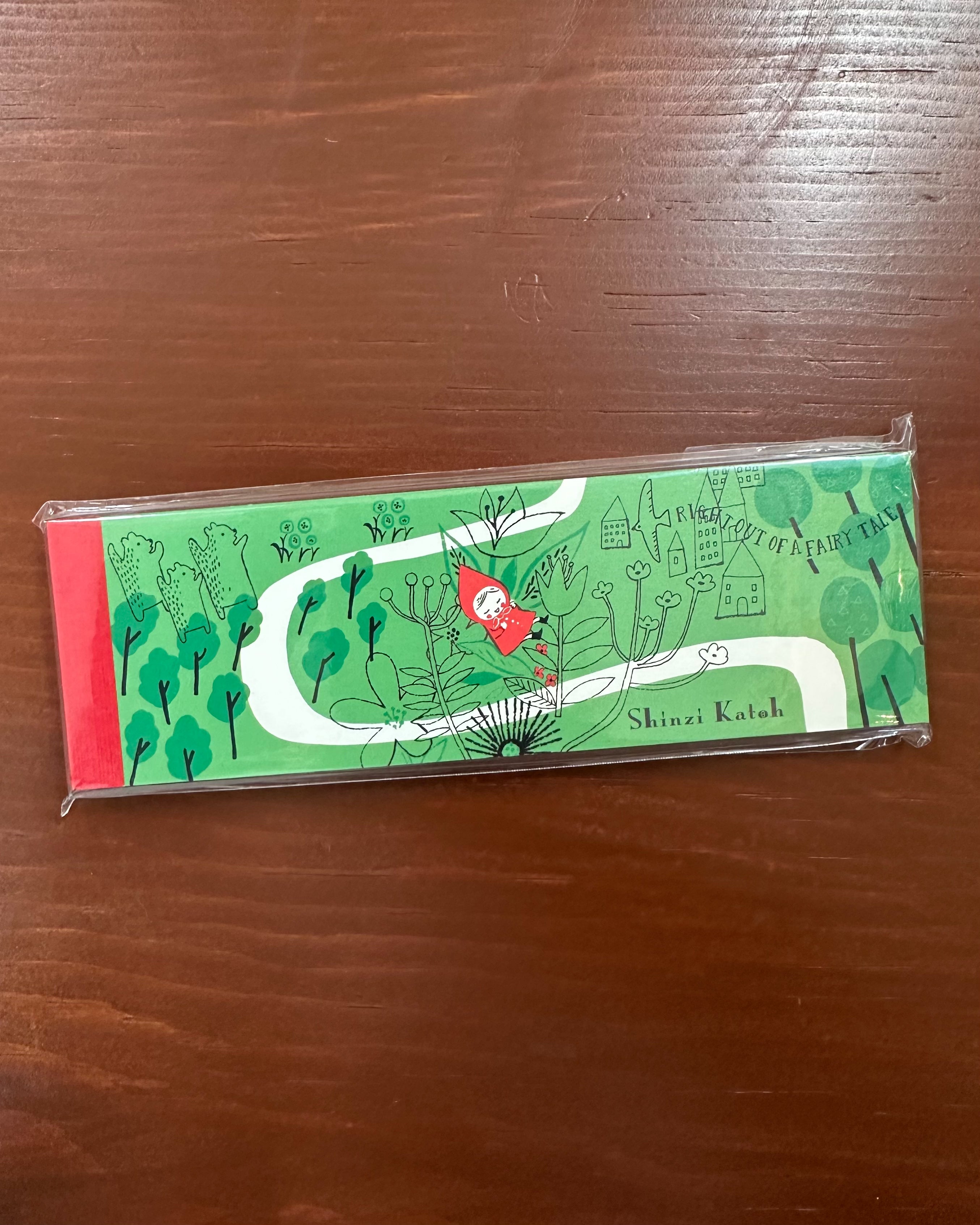 Shinzi Katoh Slim Memo Pad / Red Riding Hood / A Little Rest