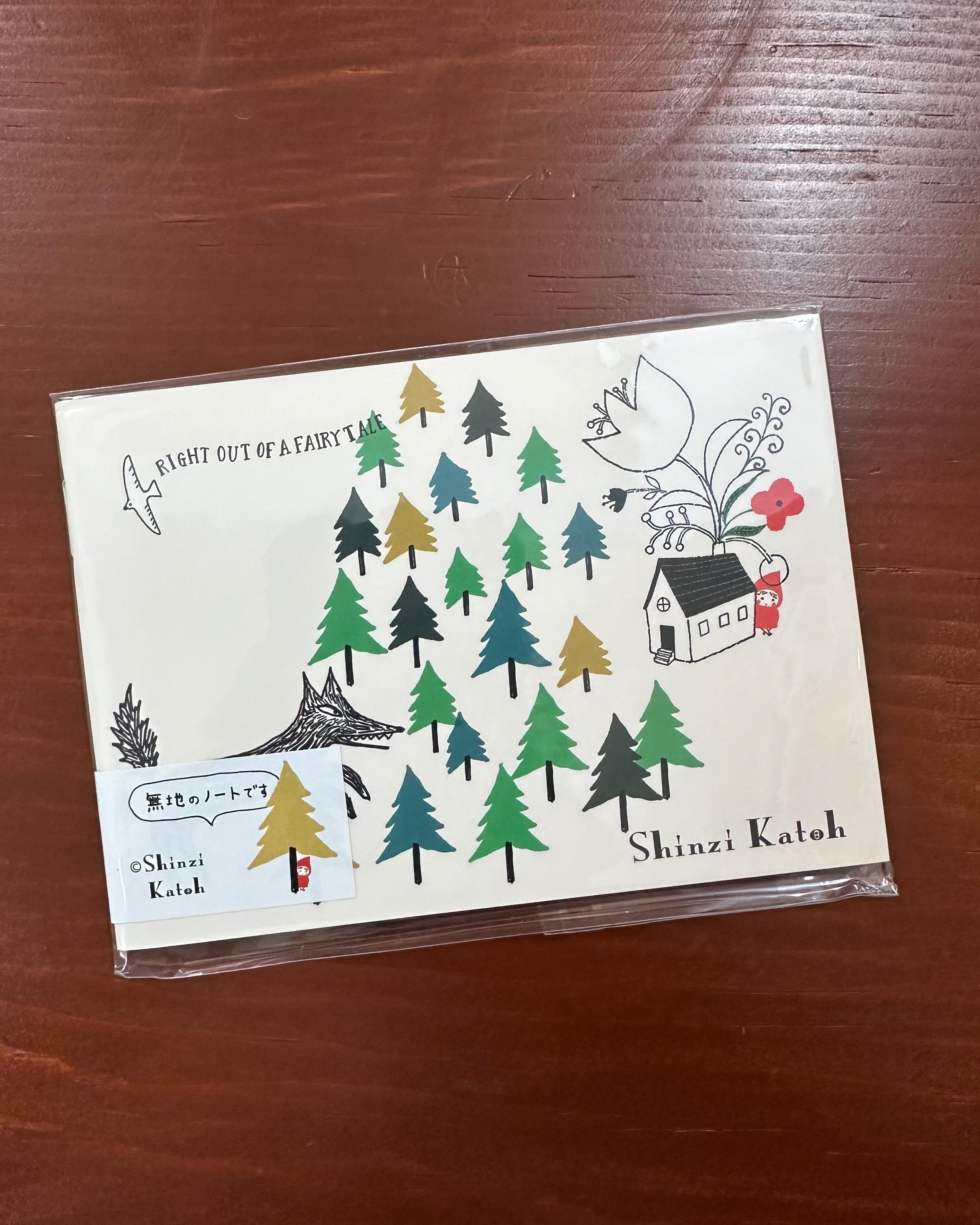Shinzi Katoh B7 Notebook / Red Riding Hood / Hide and Seek