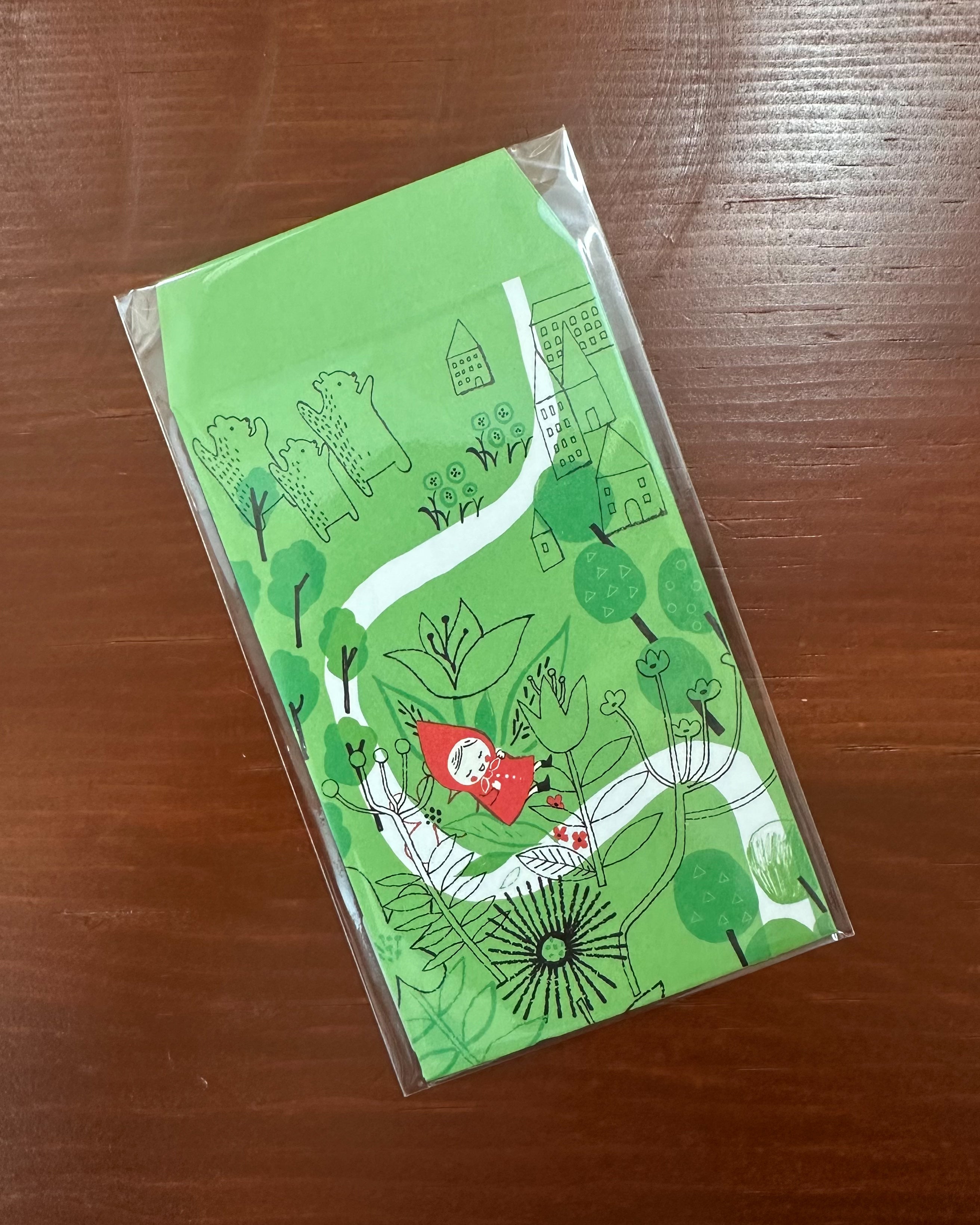 Shinzi Katoh Small Envelope / Red Riding Hood / A Little Rest