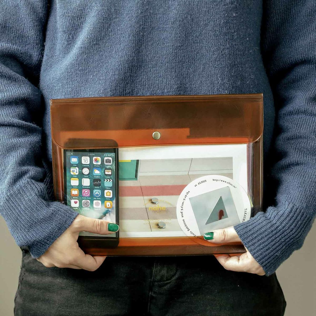 General Purpose Case / A5 / Clear Brown