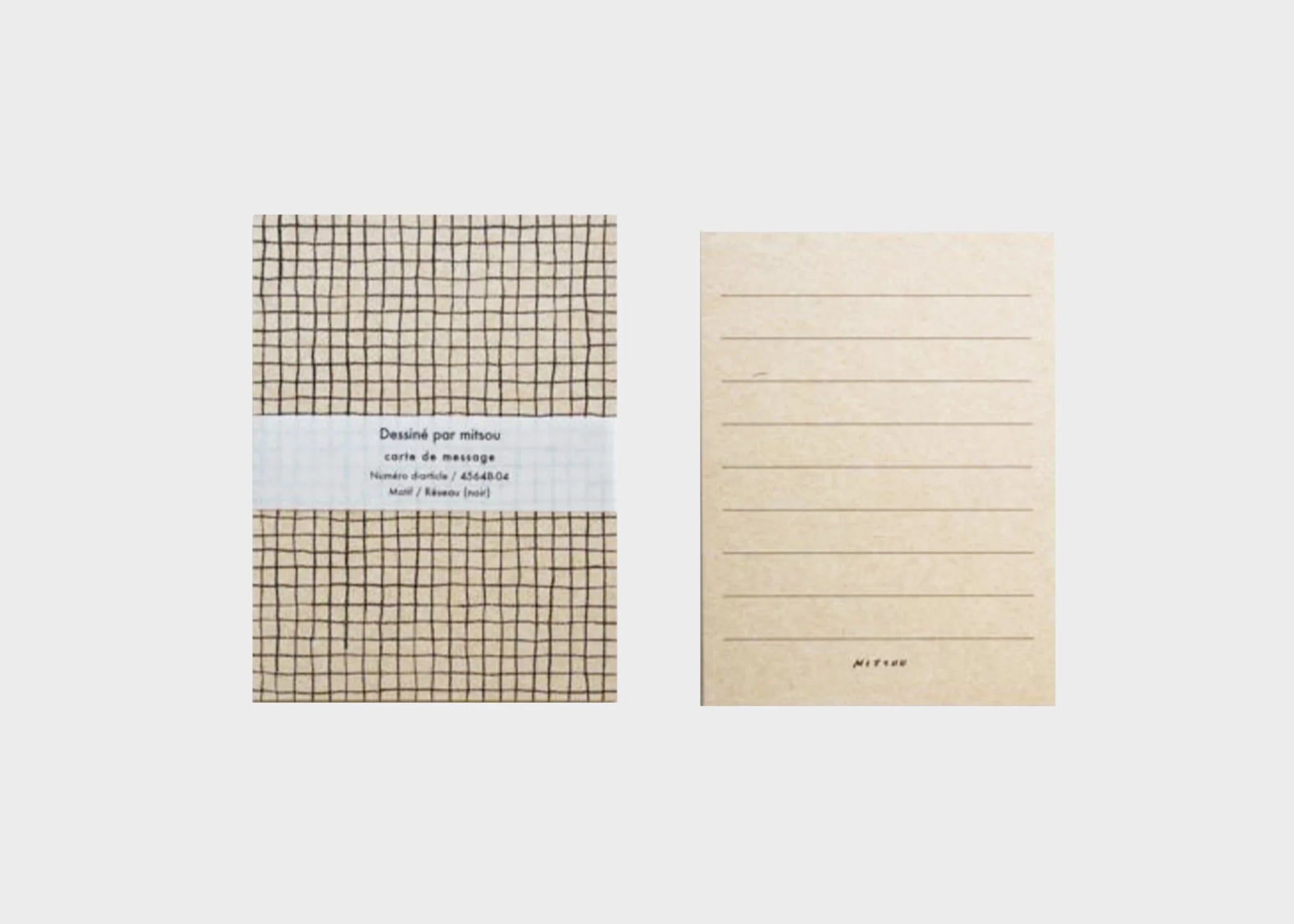 Classiky Mitsou Cards / Black Grid