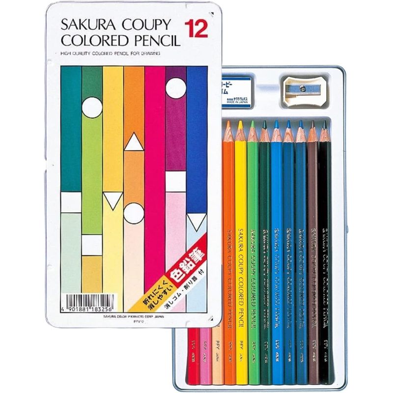 Sakura Colored Pencils / Set of 12