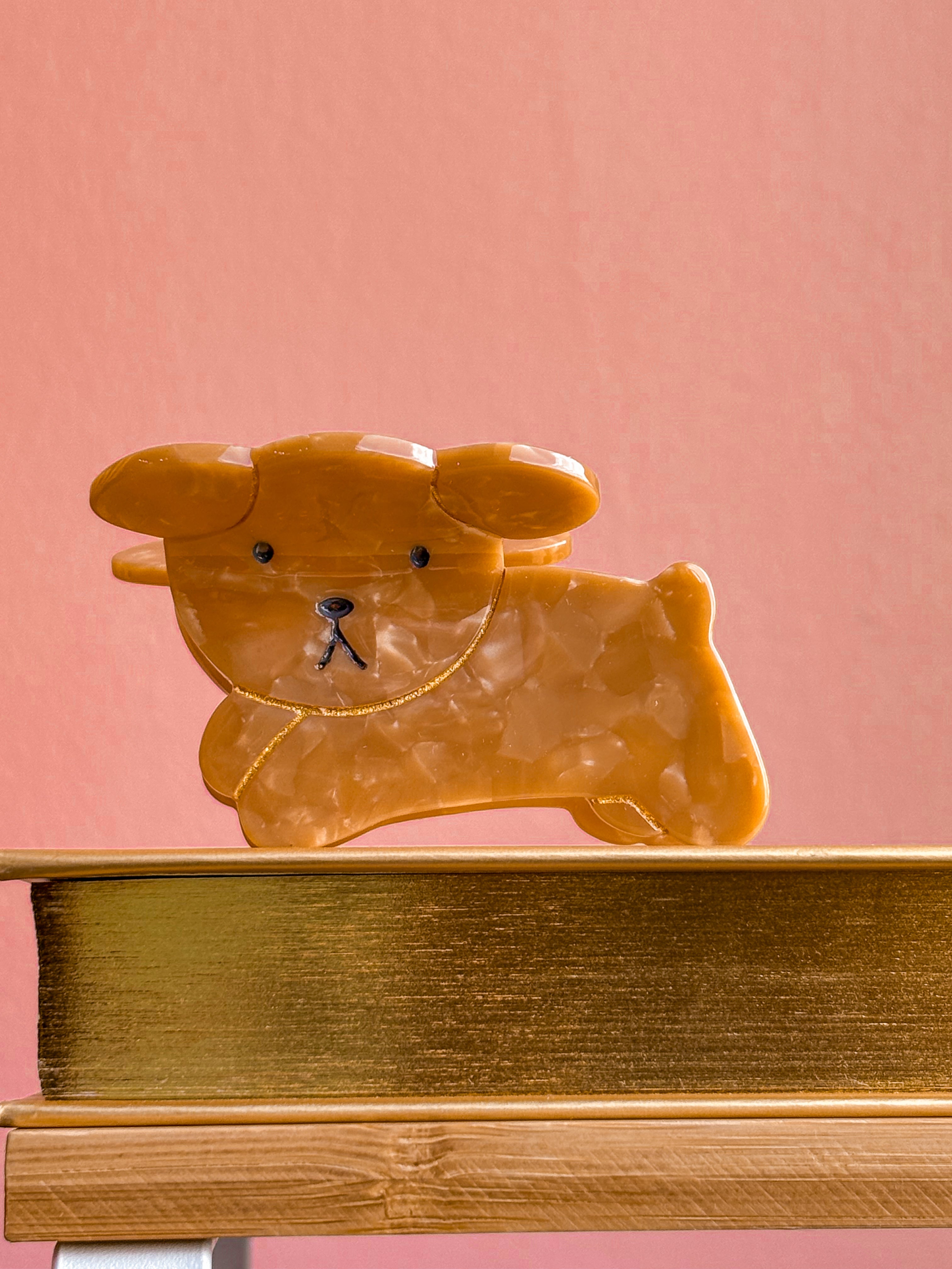 Cute Puppy Claw Clip