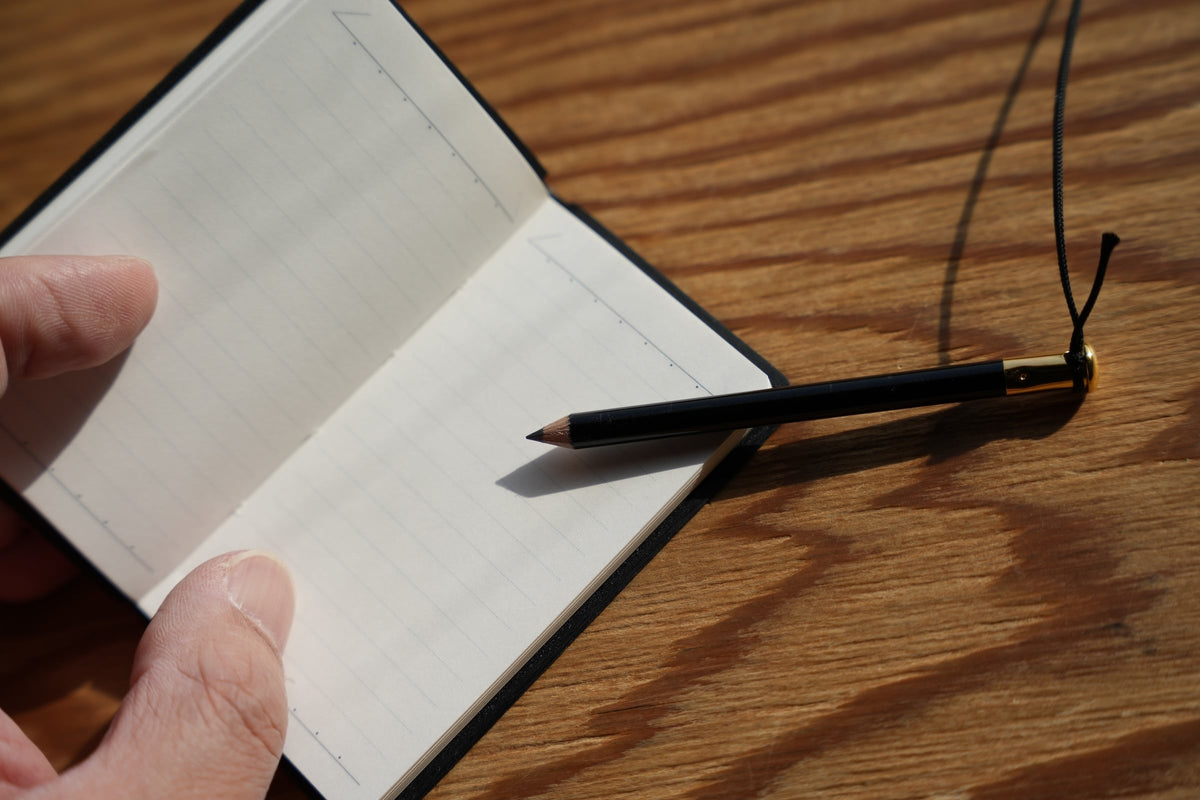 Jet Ace Notebook with Pencil / Three Sizes