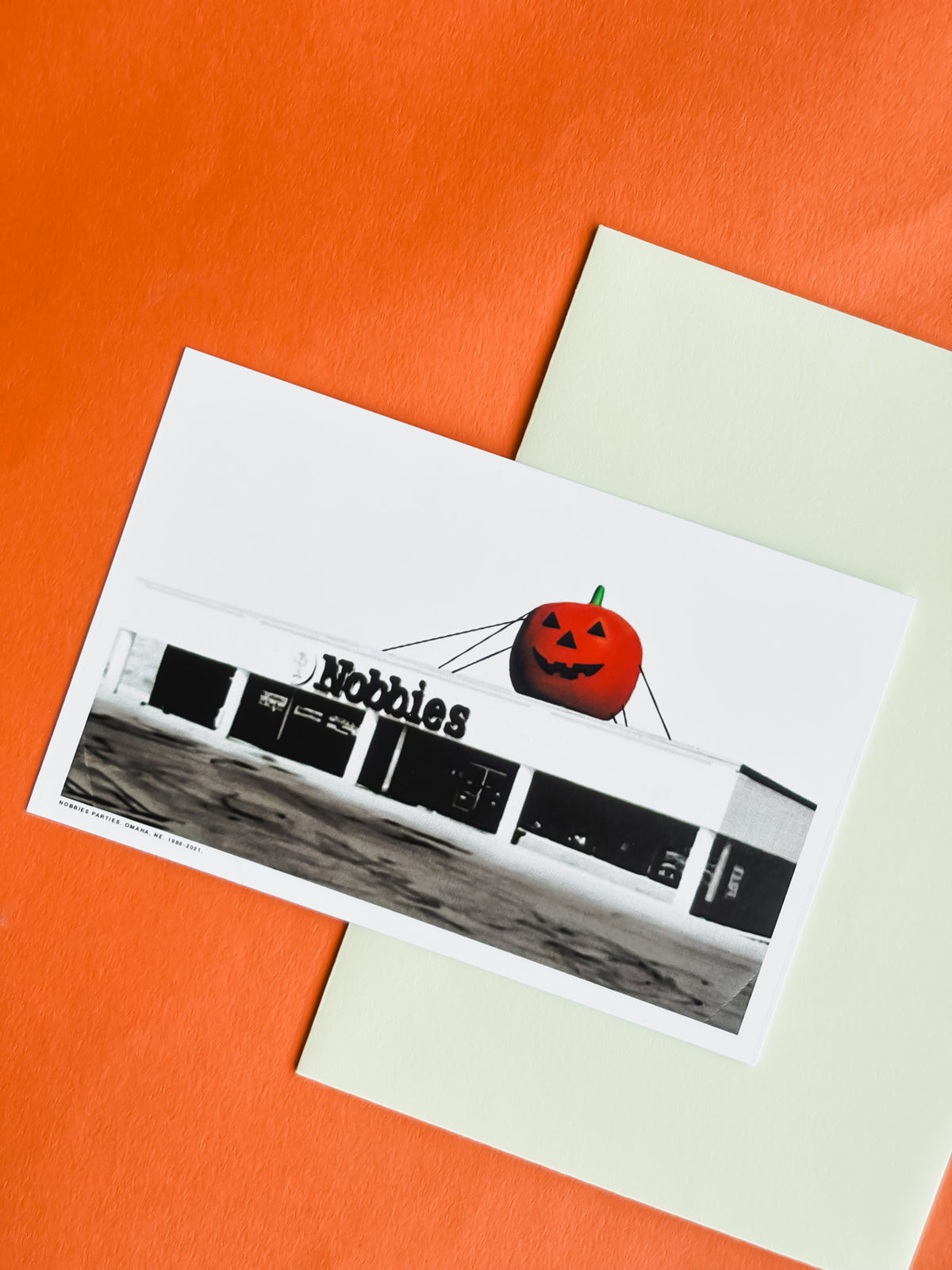Nobbies Pumpkin Postcard