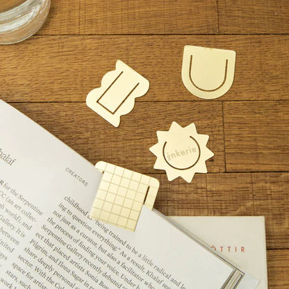 Brass Paper Clip Set