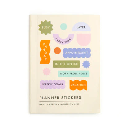 Planner Sticker Book