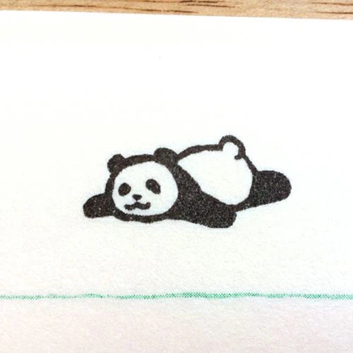 Furukawa Paper Washi Mini Letter Set / Flat Panda