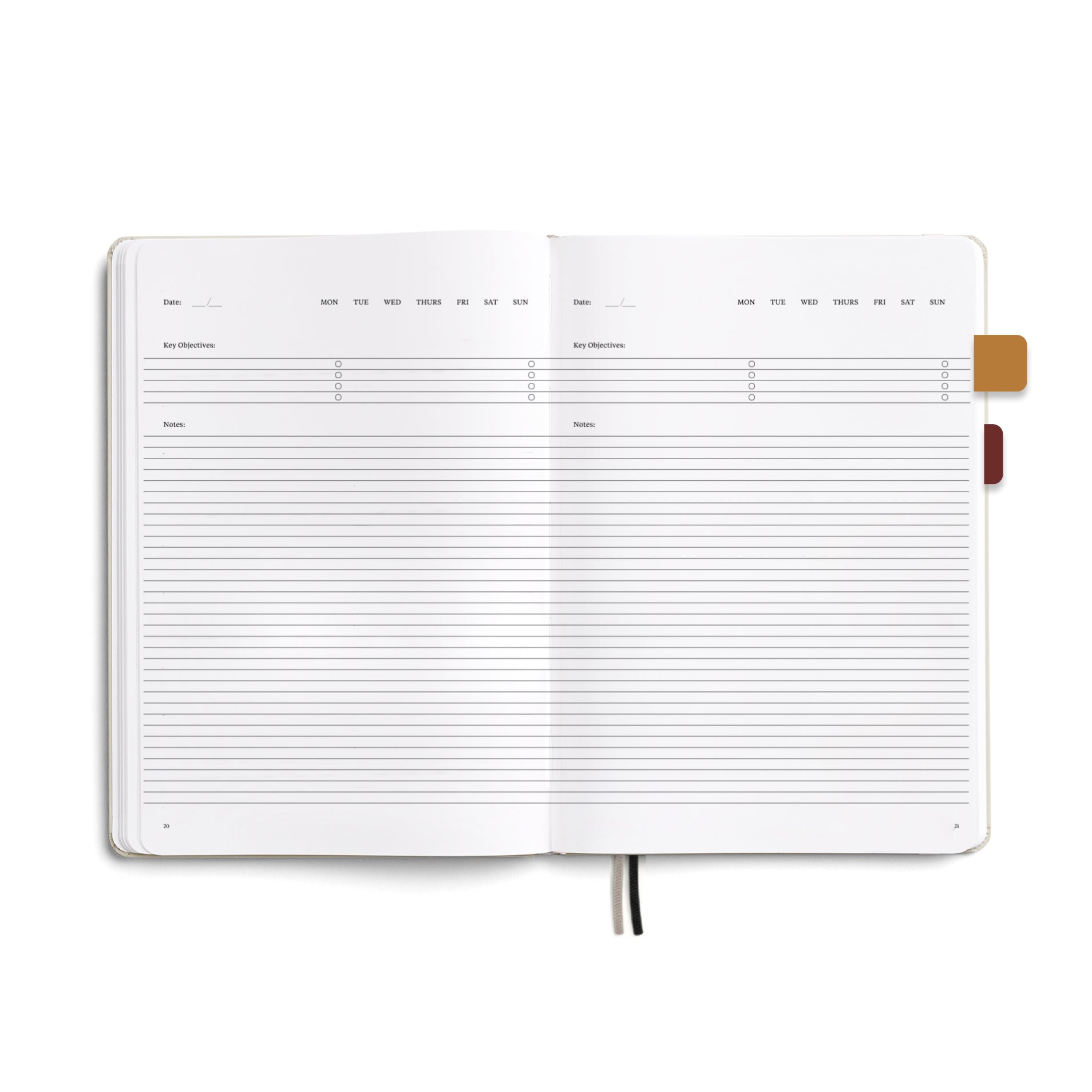 Stone Paper B5 Agenda / Marine