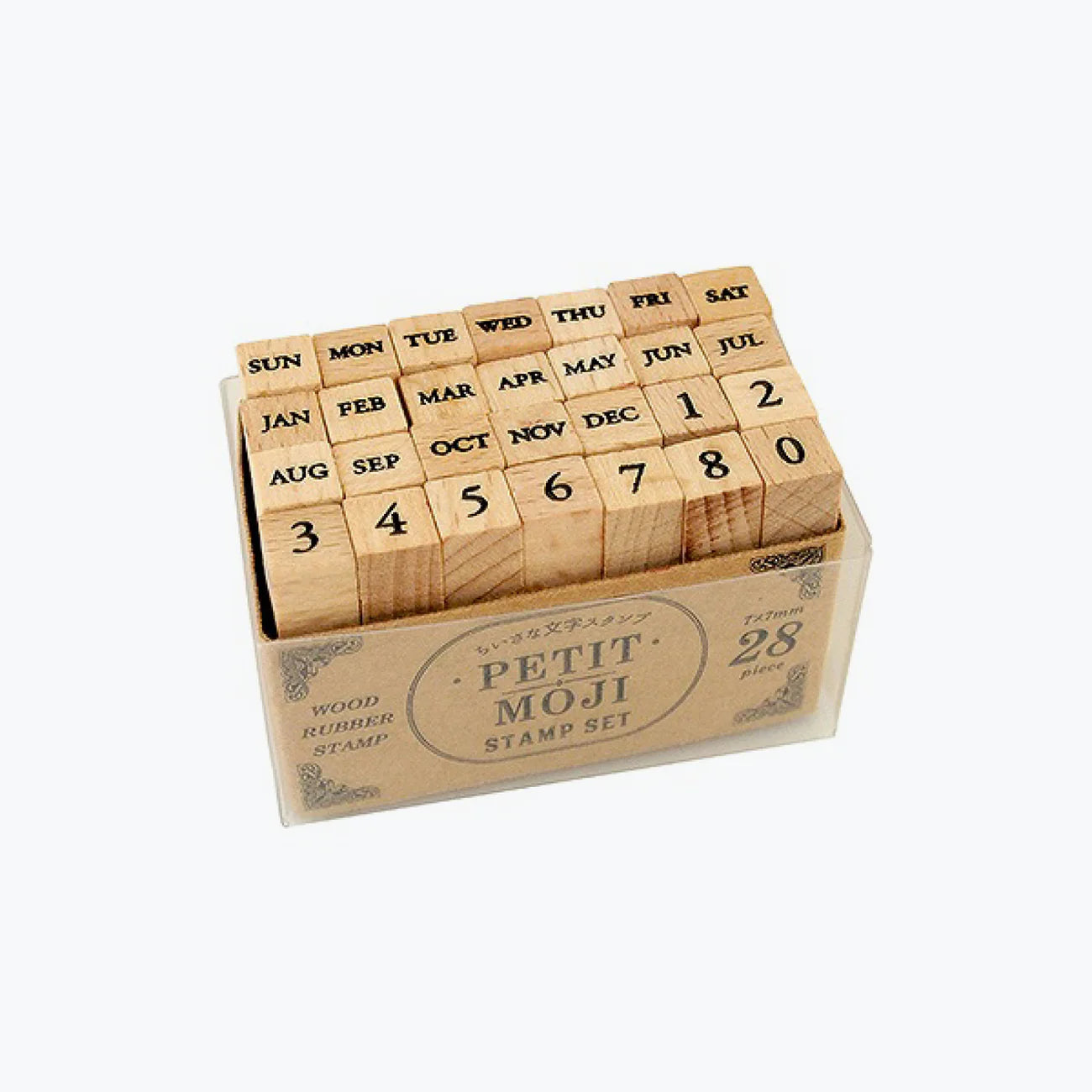 Dates Mini Rubber Stamp Set