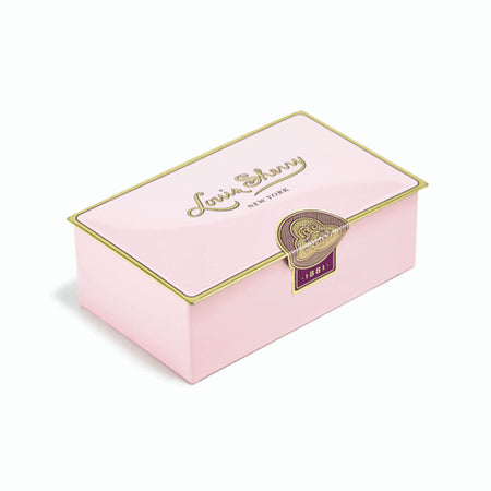 2pc Louis Sherry Traditional Truffles: Camellia Pink