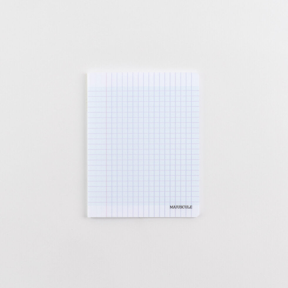 French Ruled Cahier / 7x9'' / Clear
