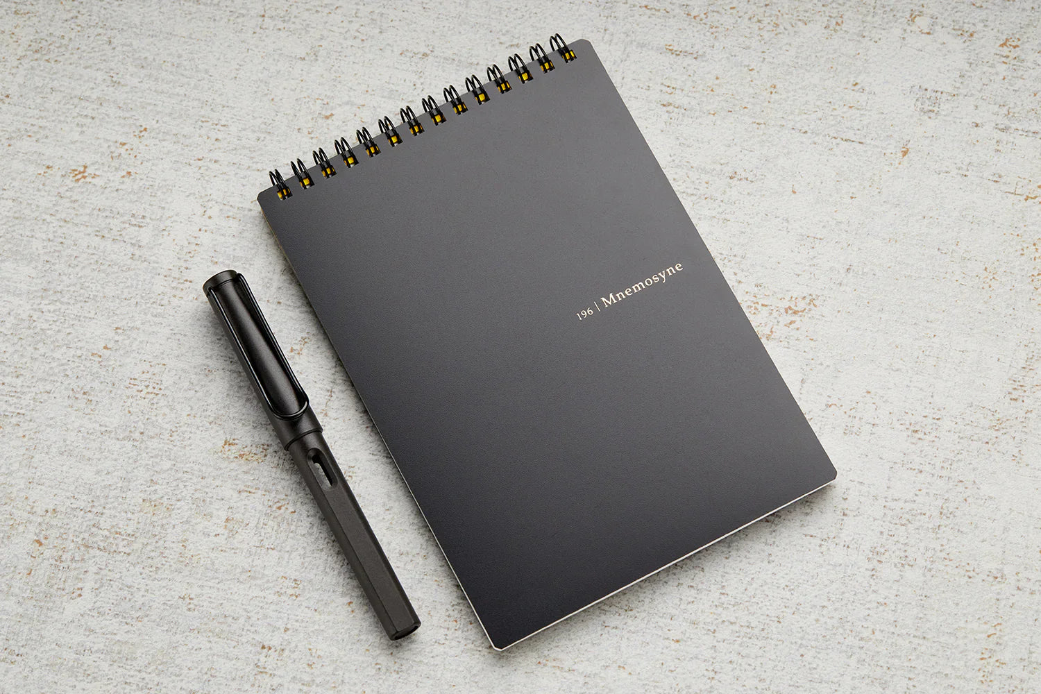 Mnemosyne B6 Lined Top Spiral 196 Notebook