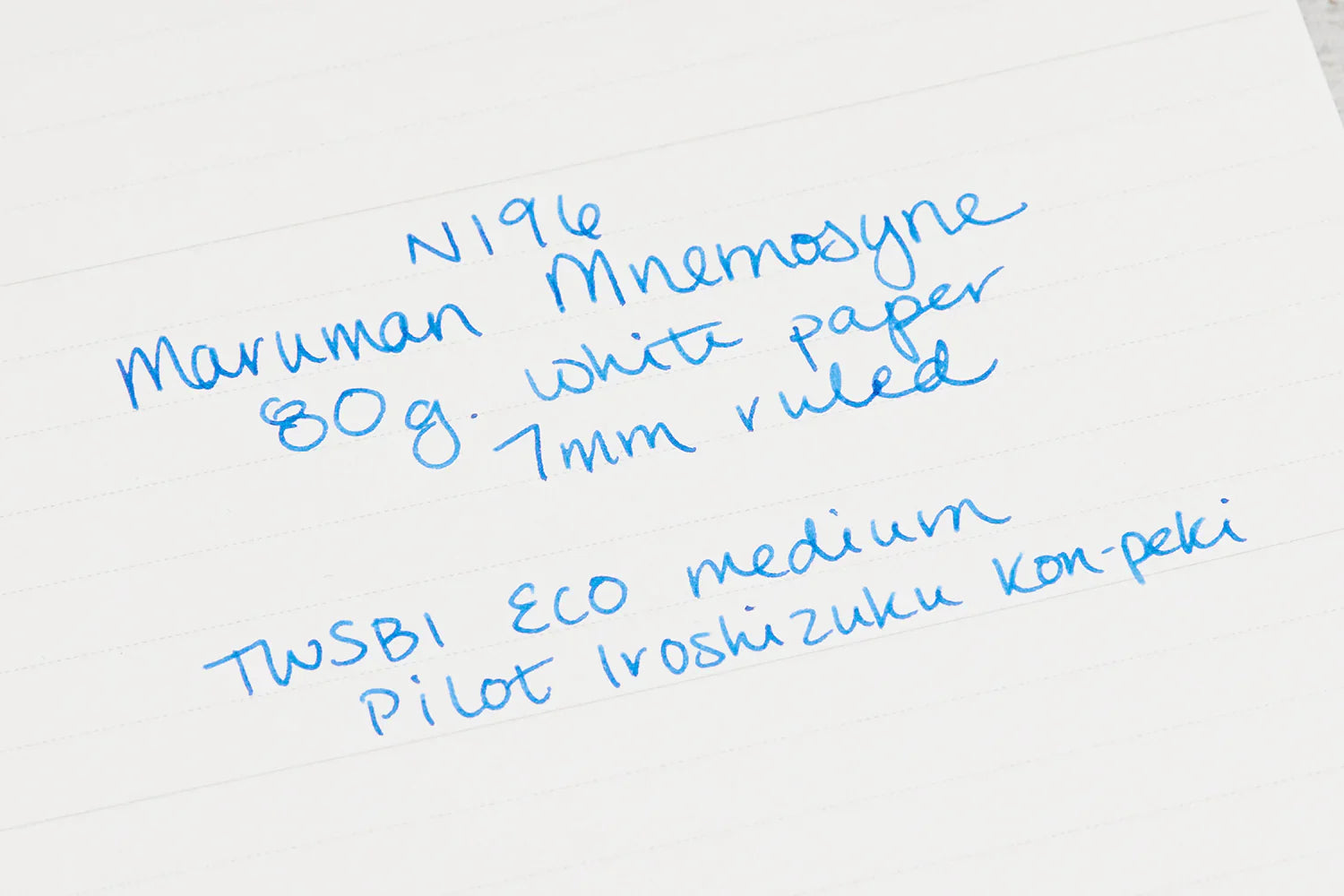 Mnemosyne B6 Lined Top Spiral 196 Notebook