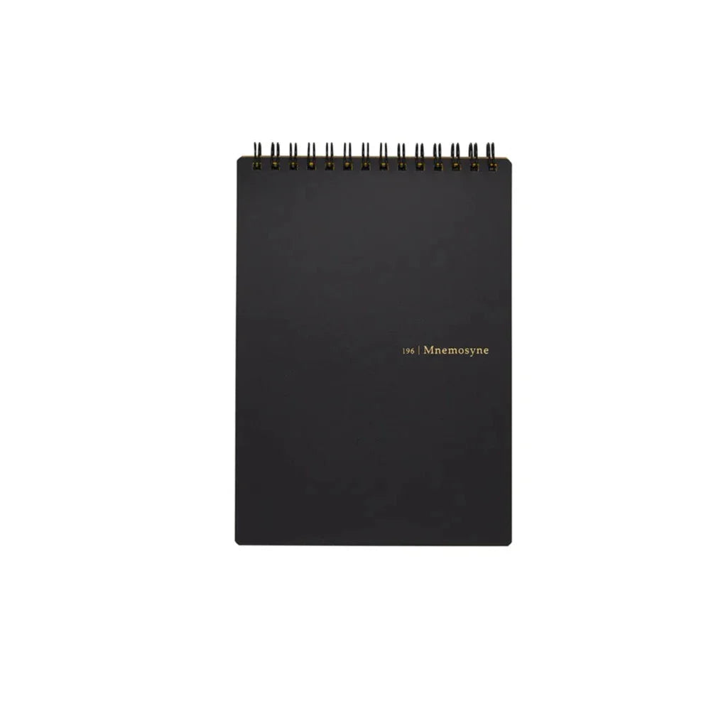 Mnemosyne B6 Lined Top Spiral 196 Notebook
