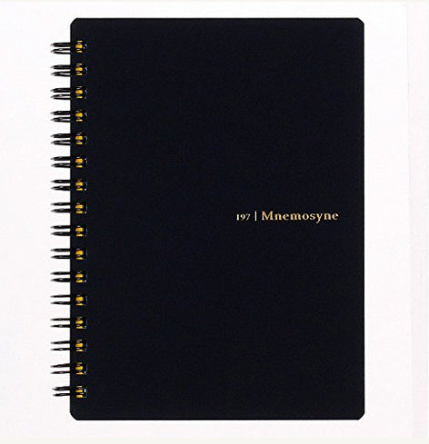 Mnemosyne A6 Daily Spiral 197 Notebook