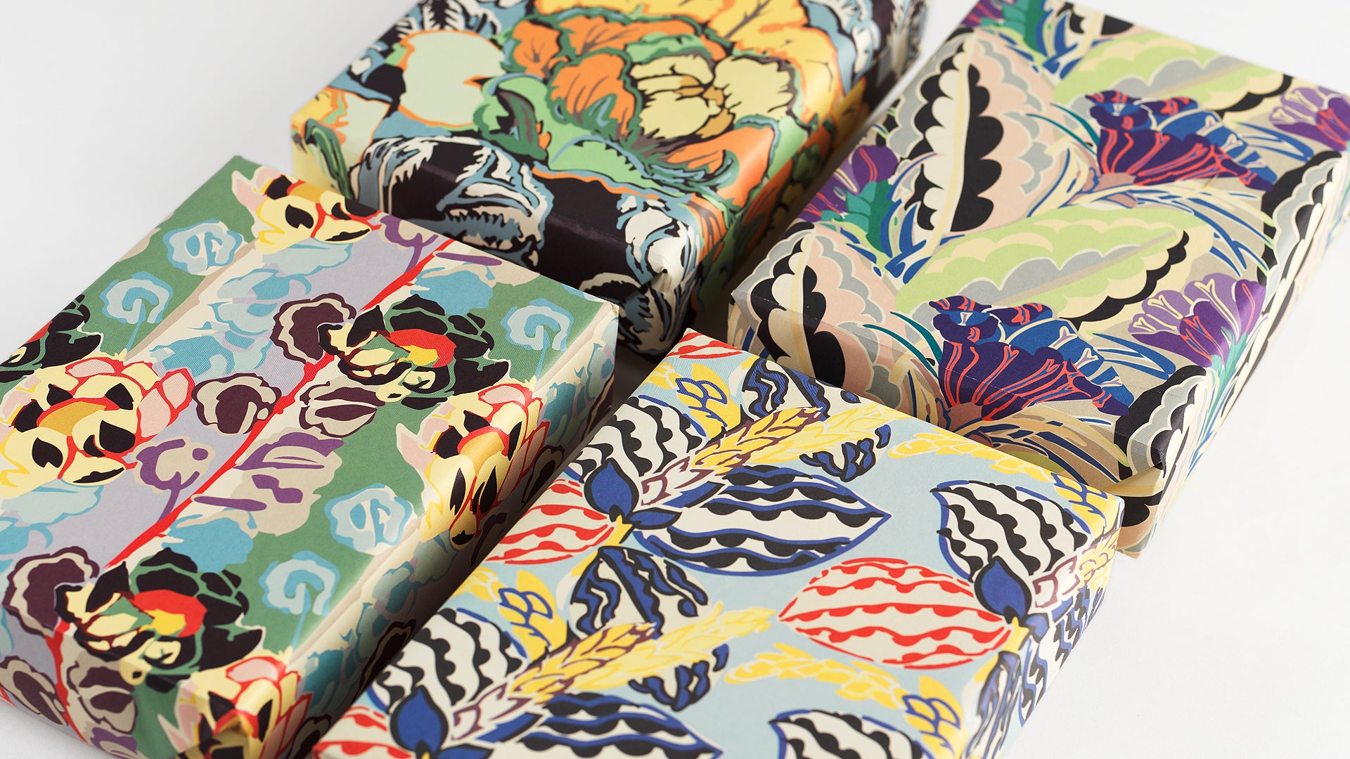 Gift Wrap and Creative Paper Book / 1920's Deco