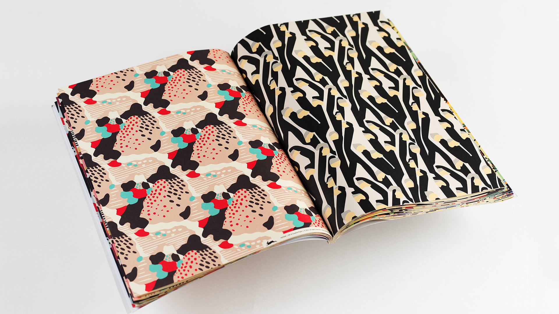 Gift Wrap and Creative Paper Book / 1920's Deco