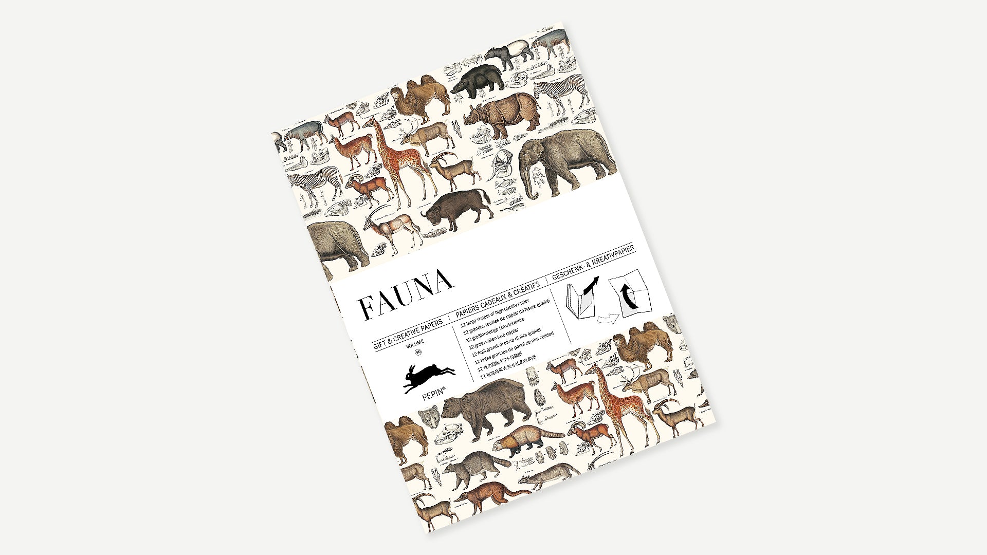 Gift Wrap and Creative Paper Book / Fauna