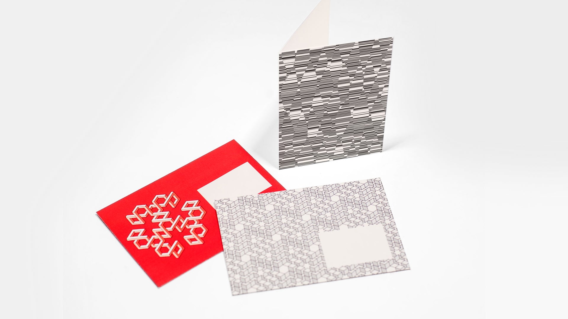 Greeting Card Set / Op Art