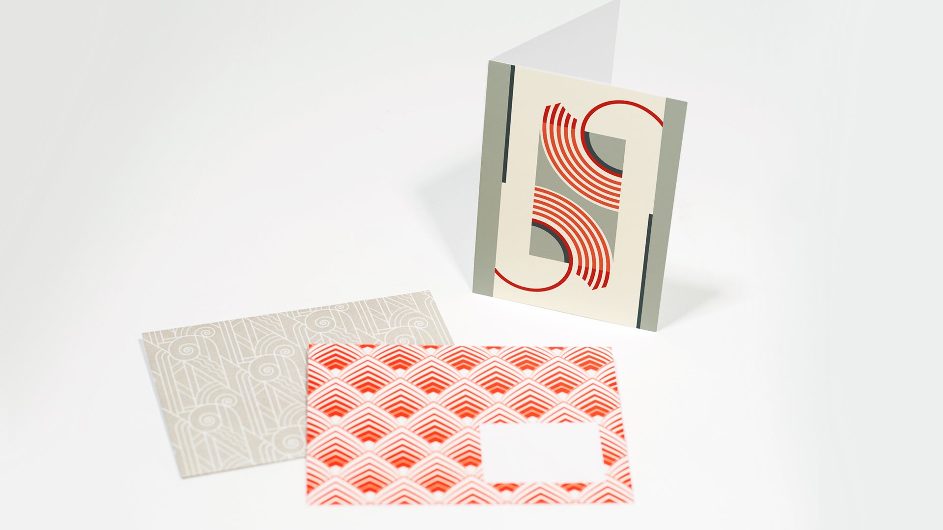 Greeting Card Set / Art Deco
