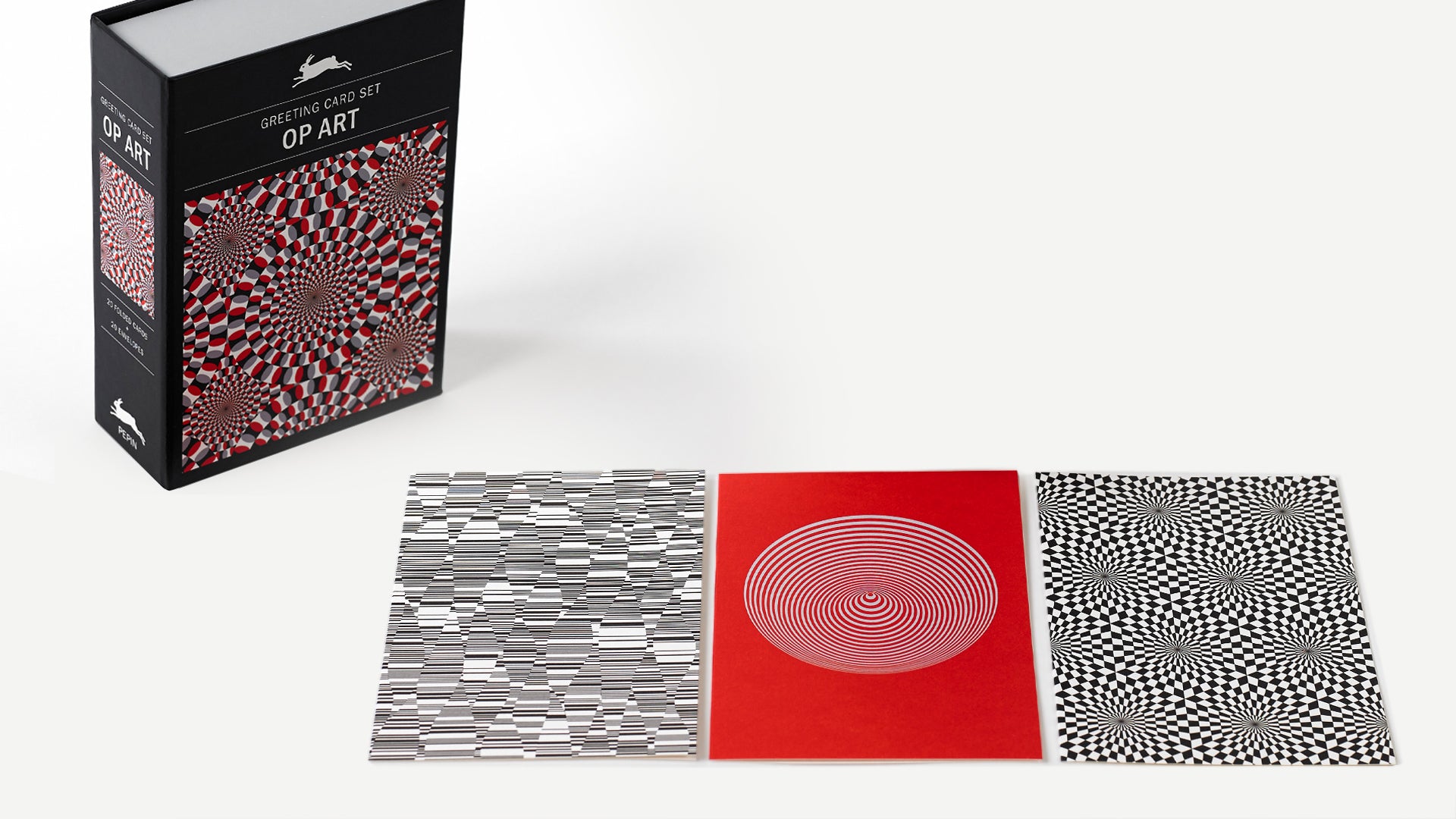 Greeting Card Set / Op Art