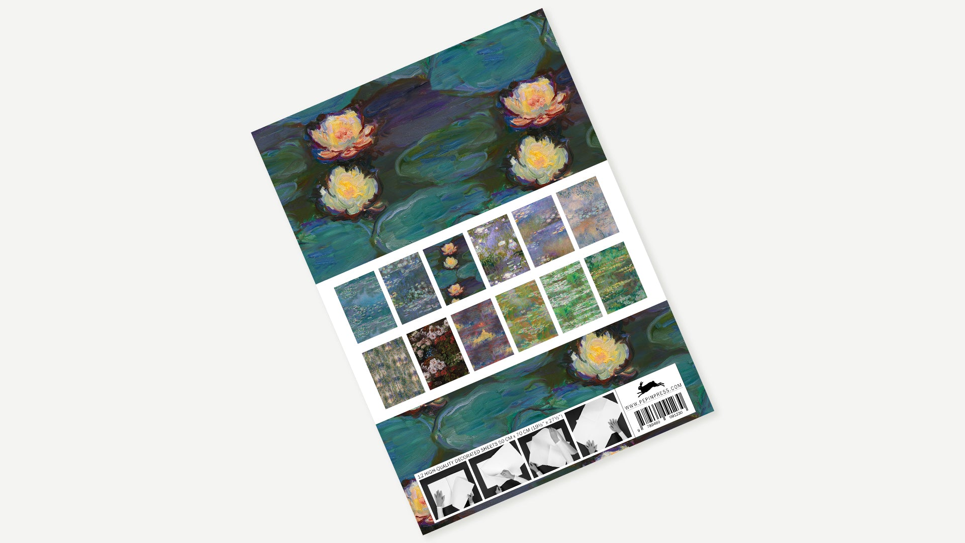 Gift Wrap and Creative Paper Book / Claude Monet