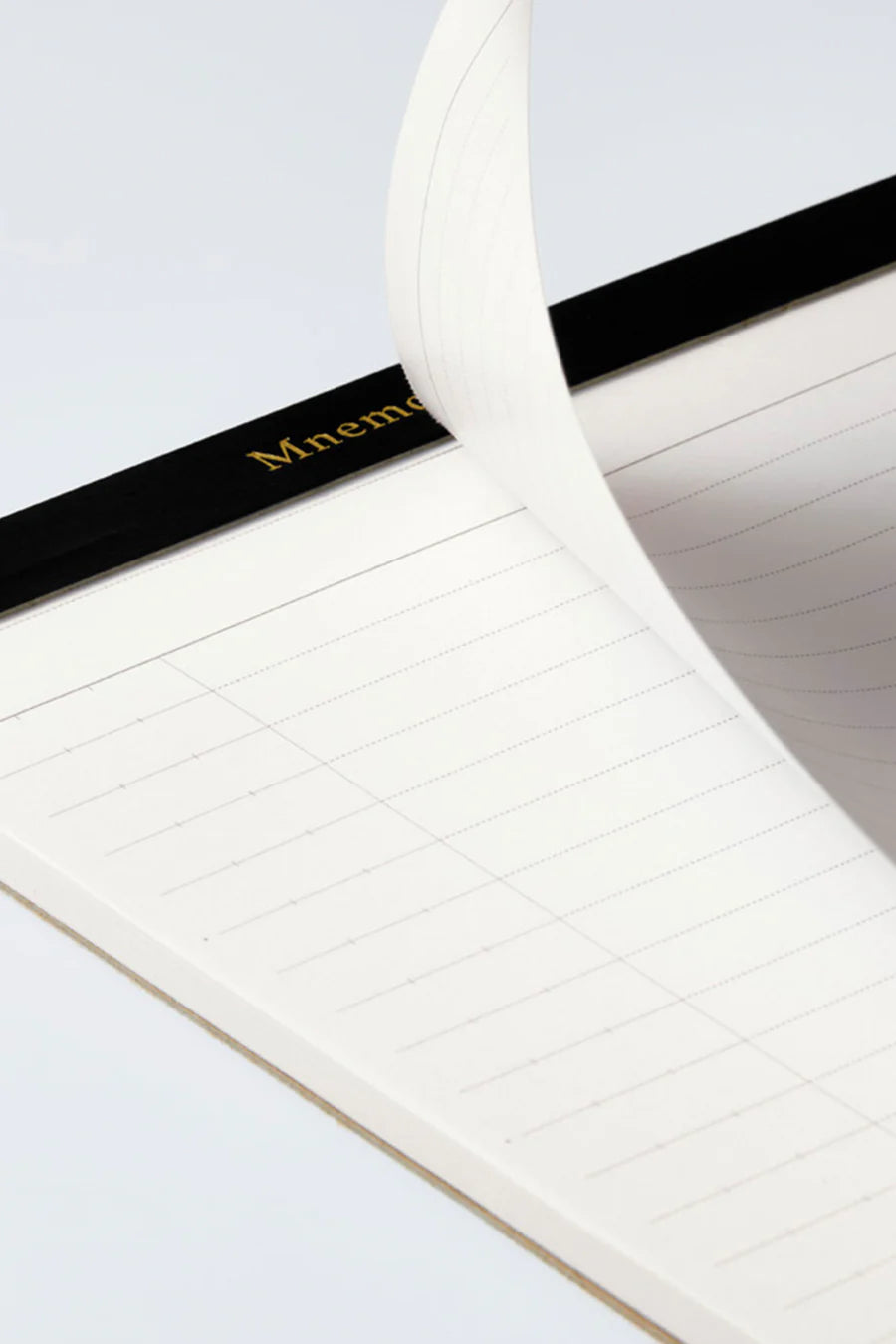 Mnemosyne Notepad P169X3 / 8mm, Horizontal Ruled, A5, 3 book pack