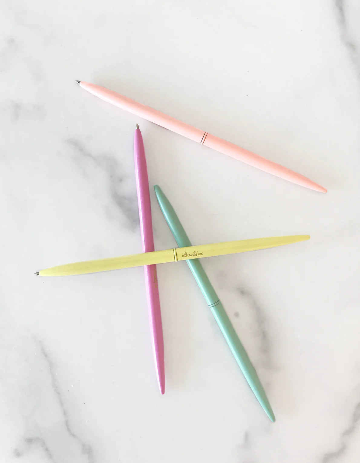 pastel brights slim pen set