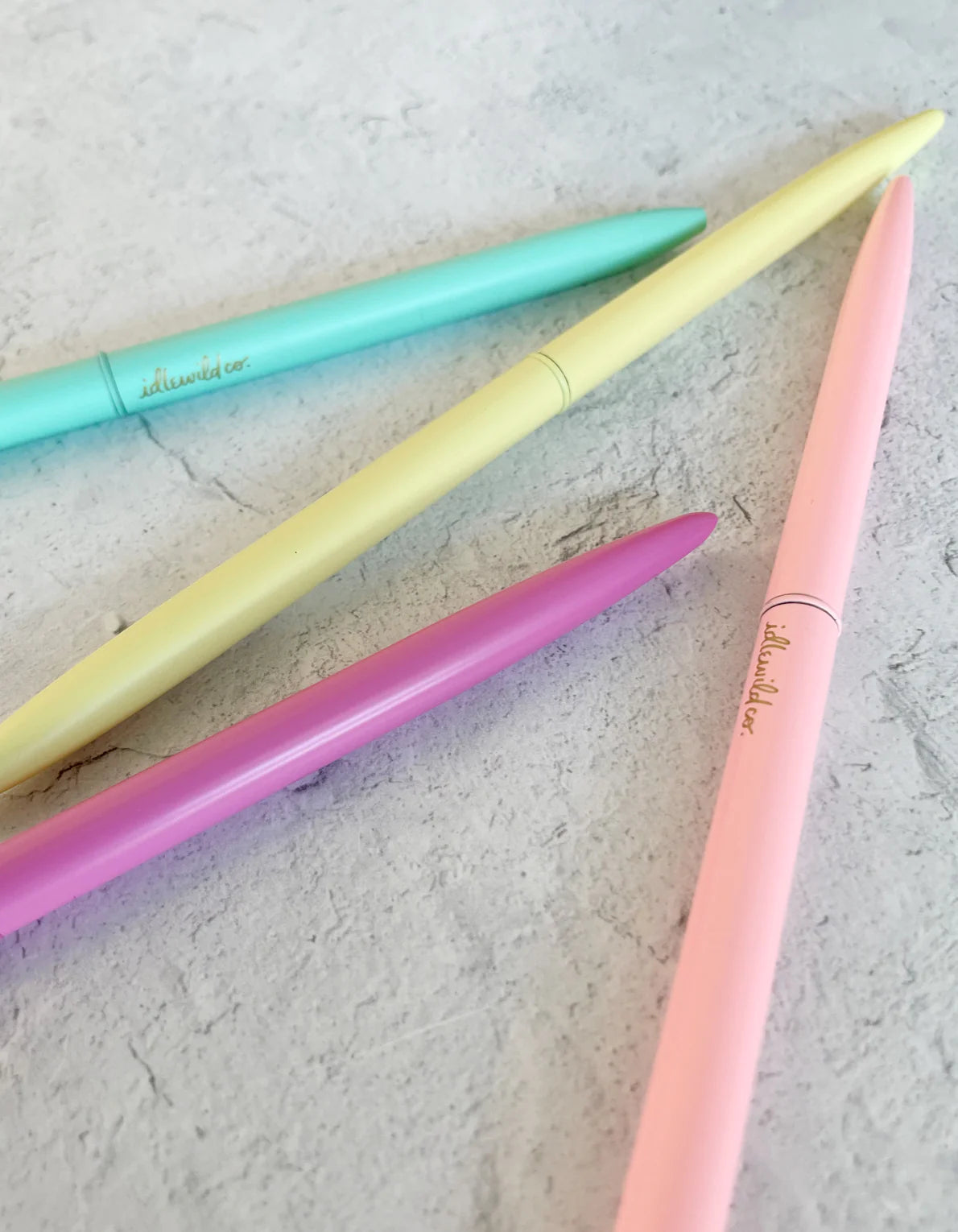 pastel brights slim pen set