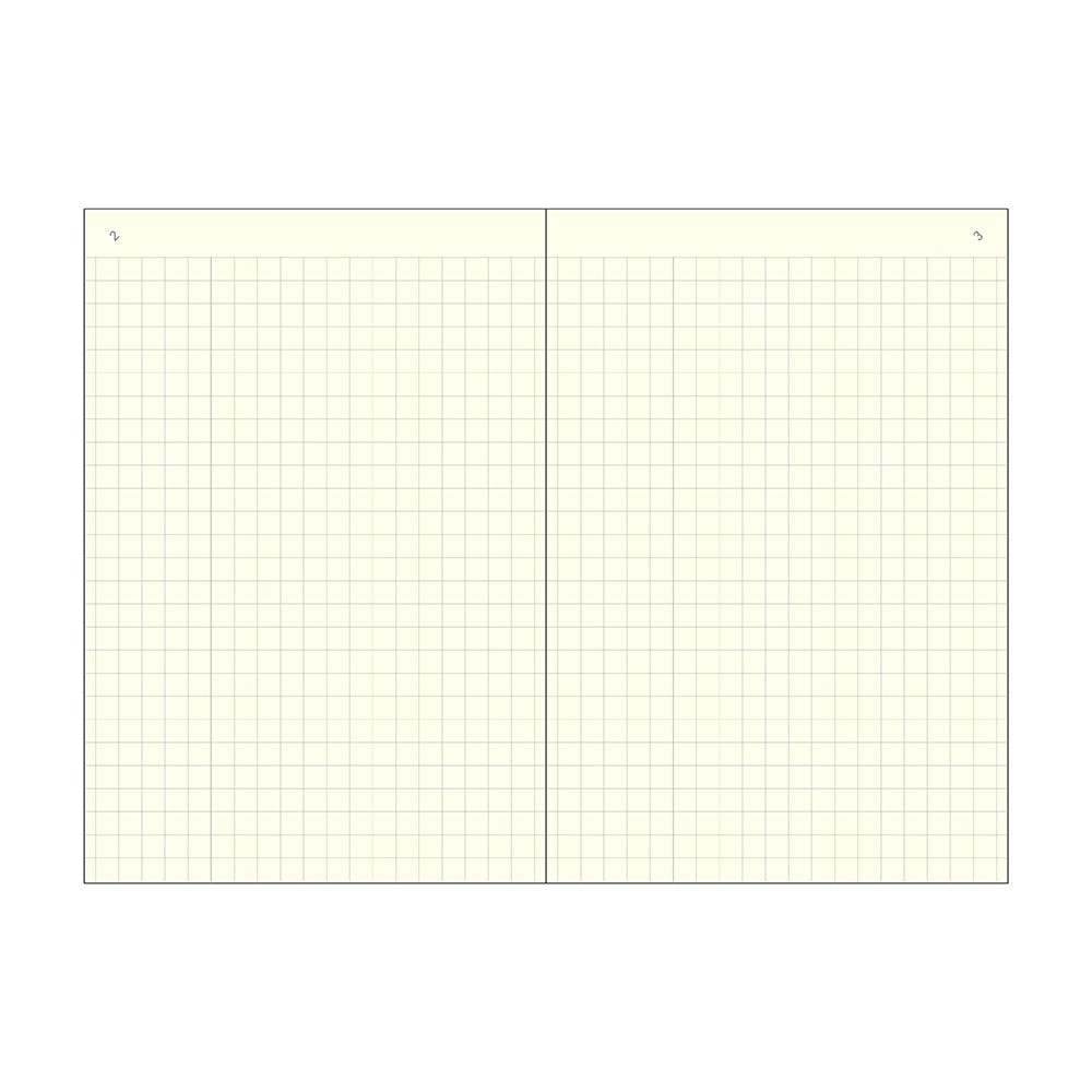 Daigo isshoni. Grid Notebook / A6 / Black