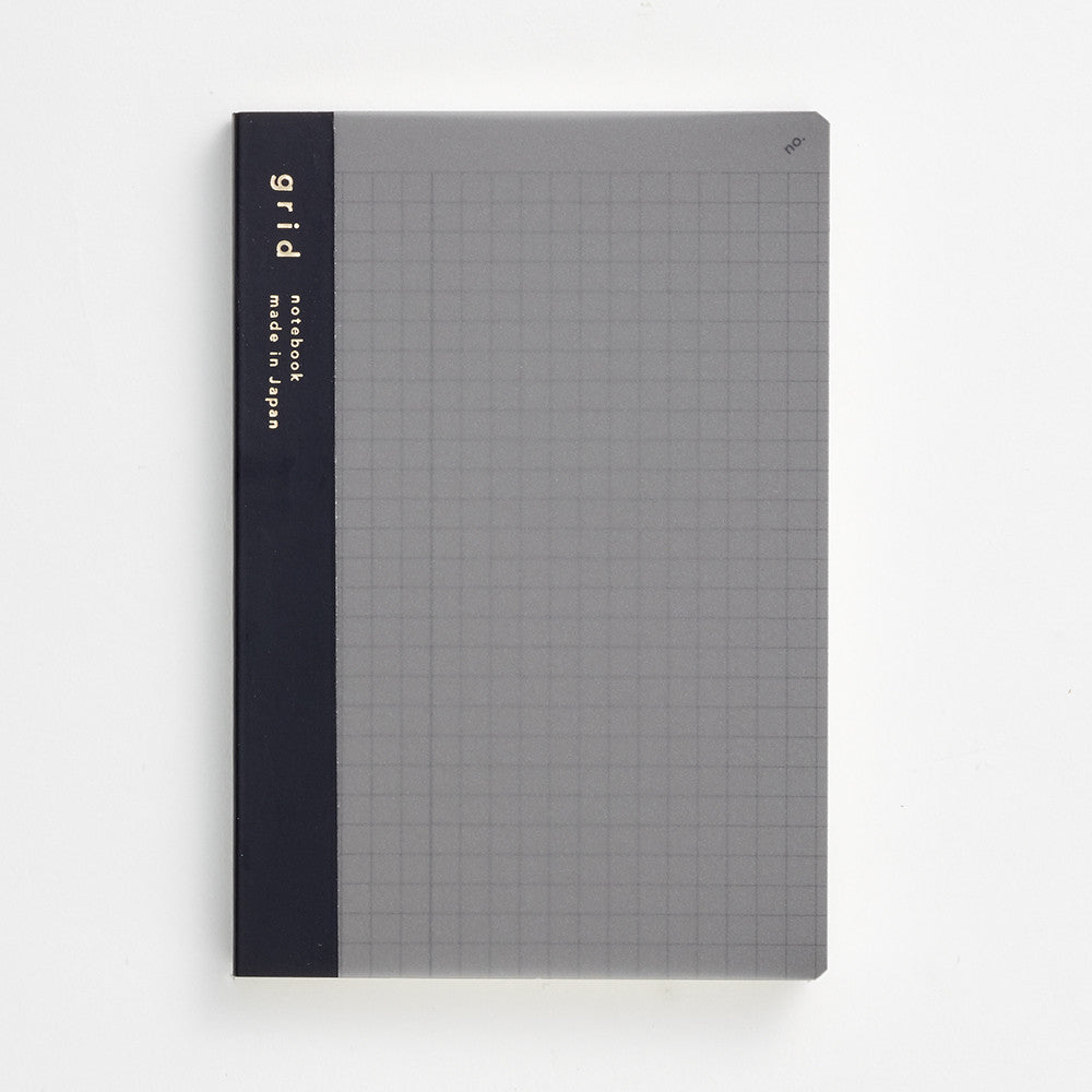 Daigo isshoni. Grid Notebook / A6 / Black