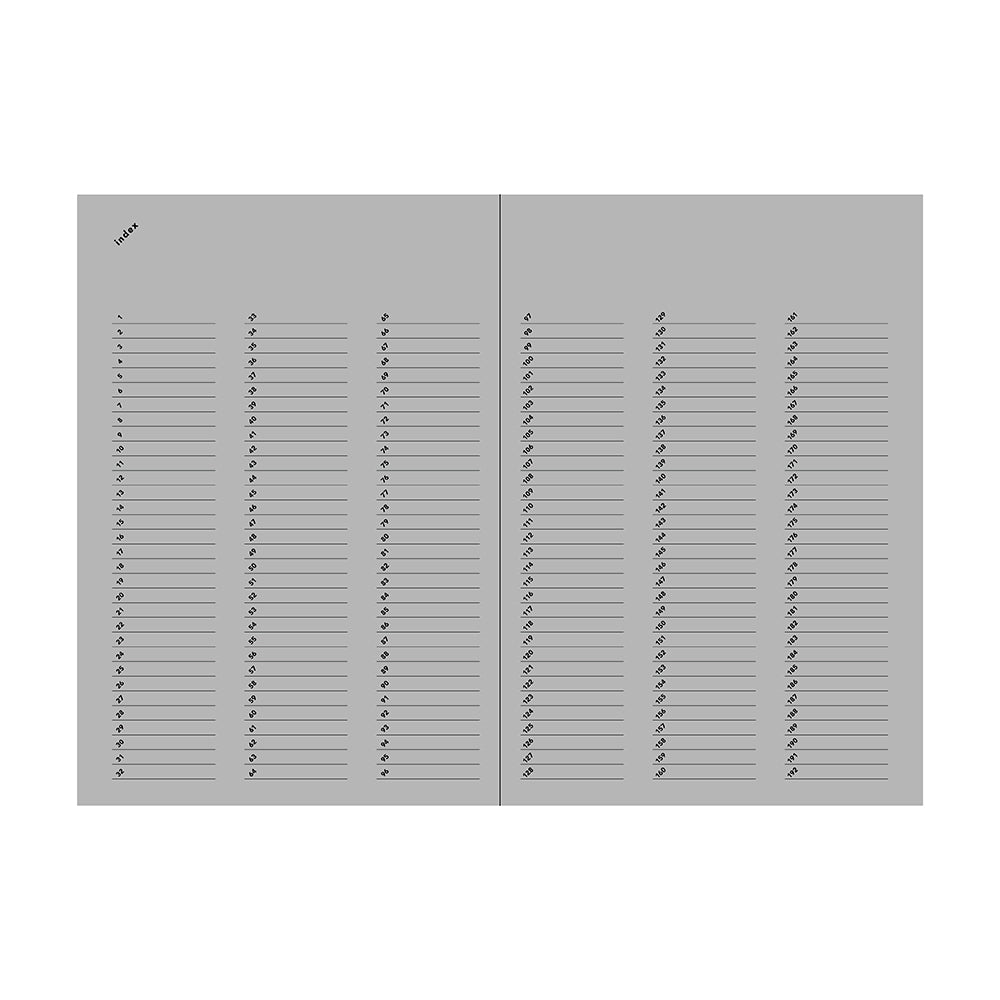Daigo isshoni. Blank Notebook / A5 / Black